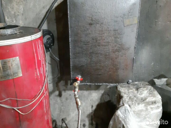 Печь на отработанном масле