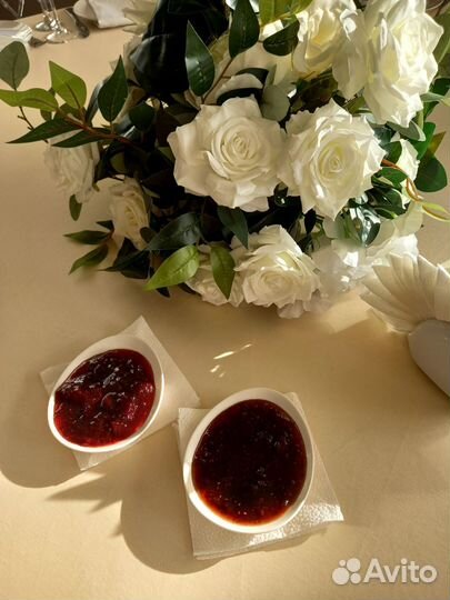 Варенье Малиновое и клубничное