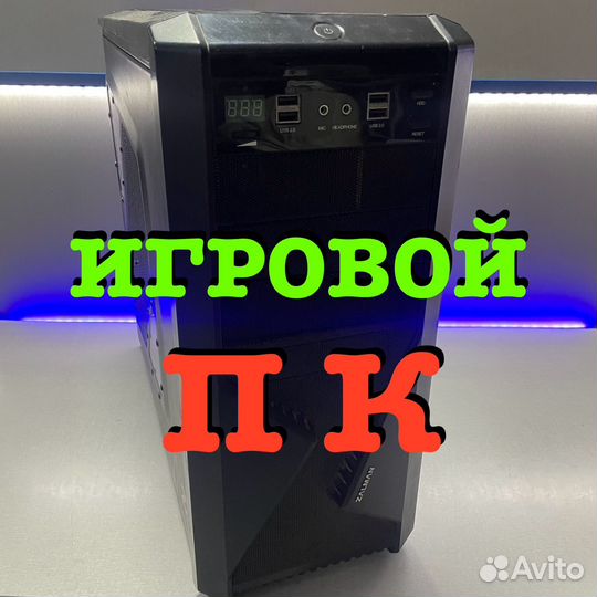 Игровой пк Не xeon. Intel i3-9100 / GTX 1070 8GB