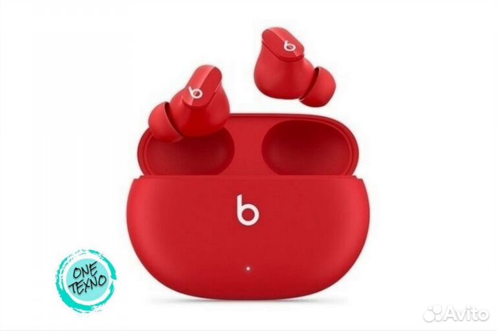 Беспроводные наушники Beats Studio Buds, красный