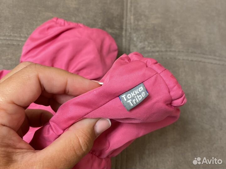 Теплые носочки сапожки для новорожденного