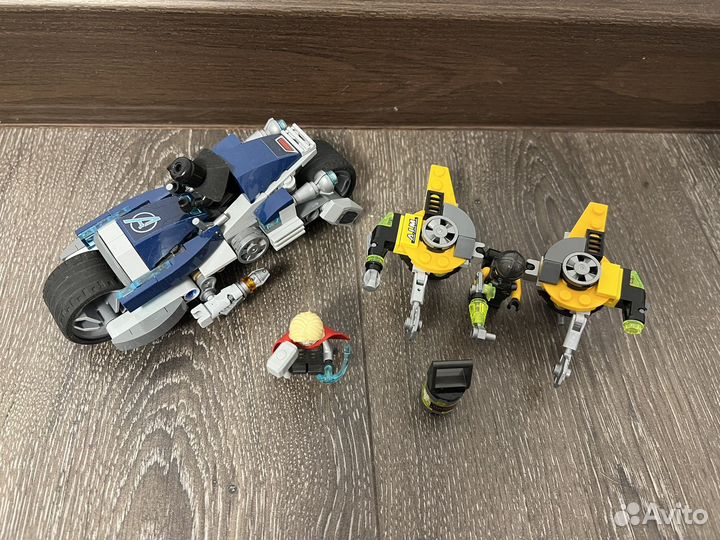 Lego Marvel 76142 Атака на спортбайке