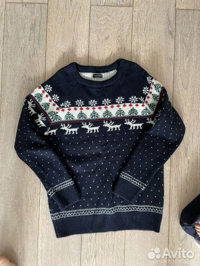 Новогодний свитер next 140