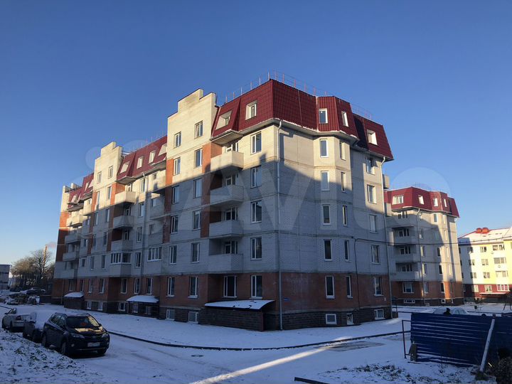 3-к. квартира, 72,9 м², 1/6 эт.