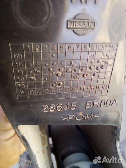 Форсунка омывателя фар nissan qashqai