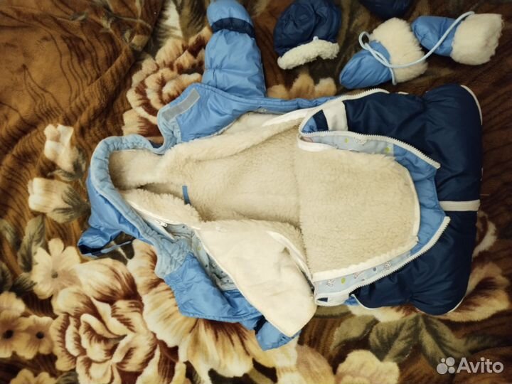 Зимний комбинезон на мальчика