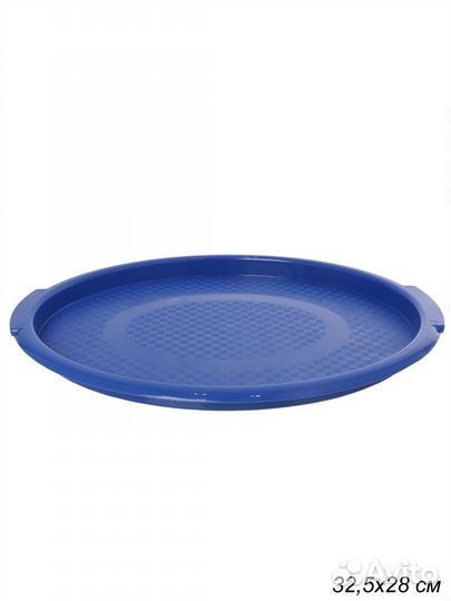 Блюдо (поднос) овальное пластик 325х280мм