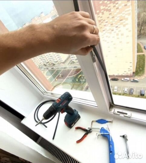 Ремонт пластиковых окон. Ремонт фурнитуры