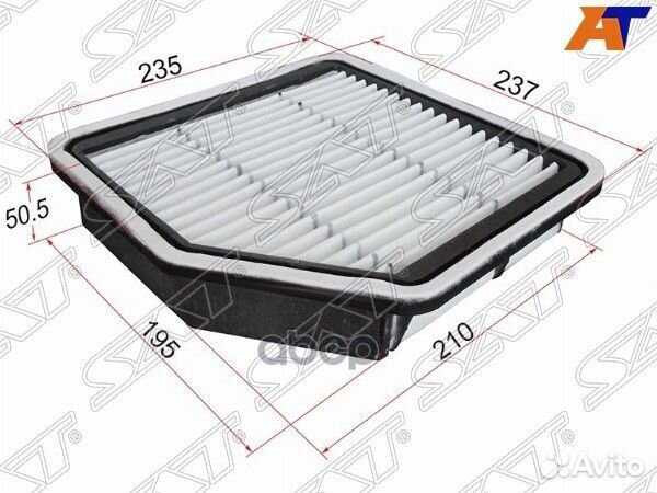 Фильтр воздушный lexus GS300,430 4grfse,3uzfe 0