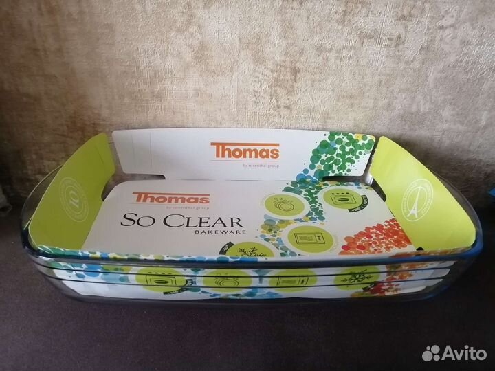 Форма для запекания, стекло(35*22). Новая