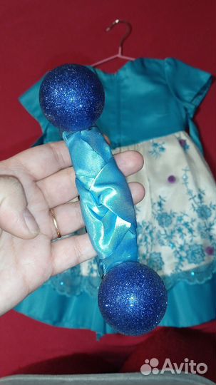 Новогоднее платье 90р-р