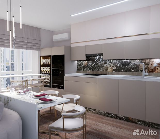 Дизайн интерьера квартир и коттеджей