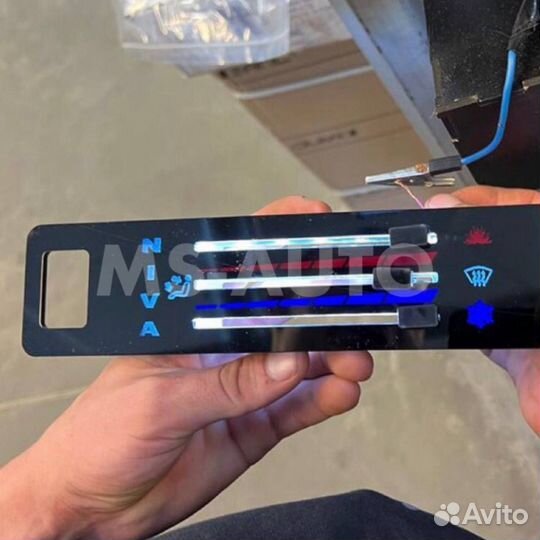 Блок отопителя нива 2121 led