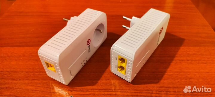 Комплект PLC-адаптеров qtech qpla-500.2P v3