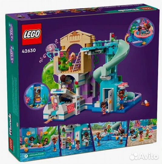 Конструктор lego Friends 42630 Аквапарк Хартлейк