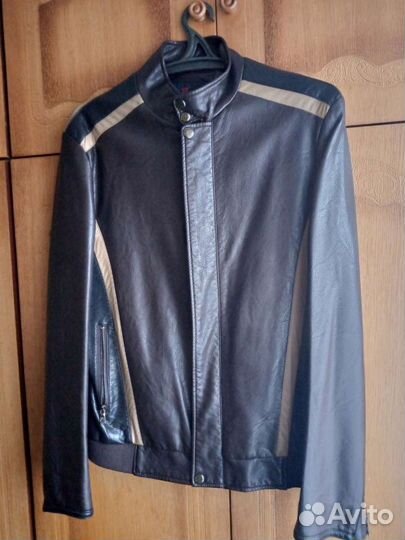 Кожаная куртка мужская экокожа