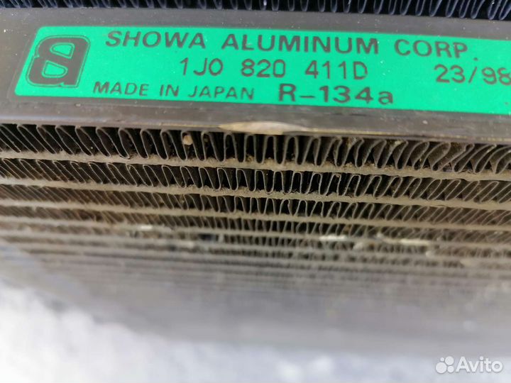 Радиатор кондиционера VW Golf 4, VAG 1J0820421D