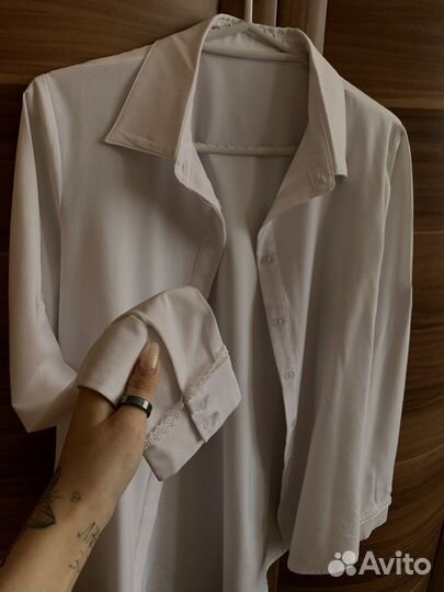 Блузка белая для девочек