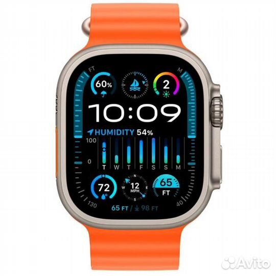 Apple Watch Ultra 2, 49мм, корпус из титана, ре
