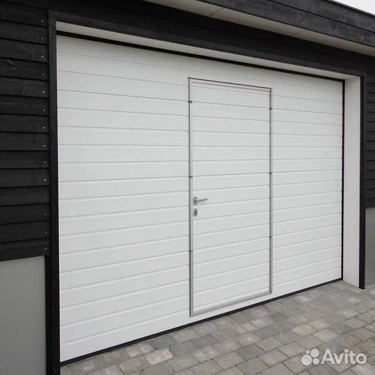 Секционные гаражные ворота