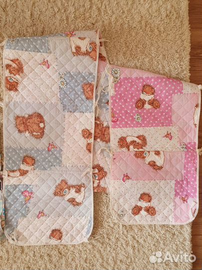 Бортики в кроватку