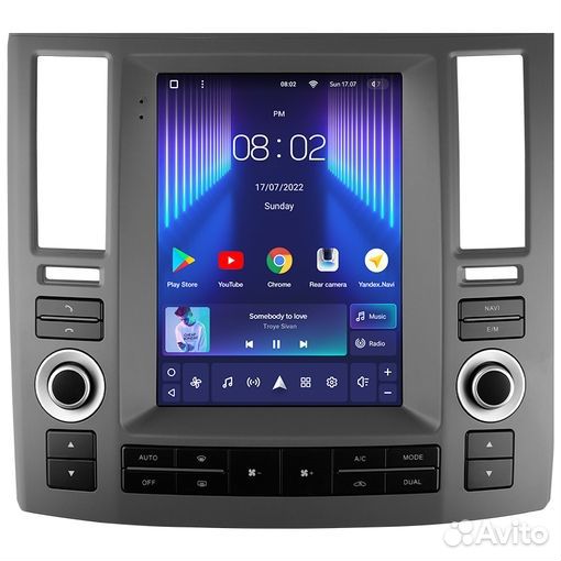 Магнитола Teyes Pro Teyes Infinity FX35 2006-2009