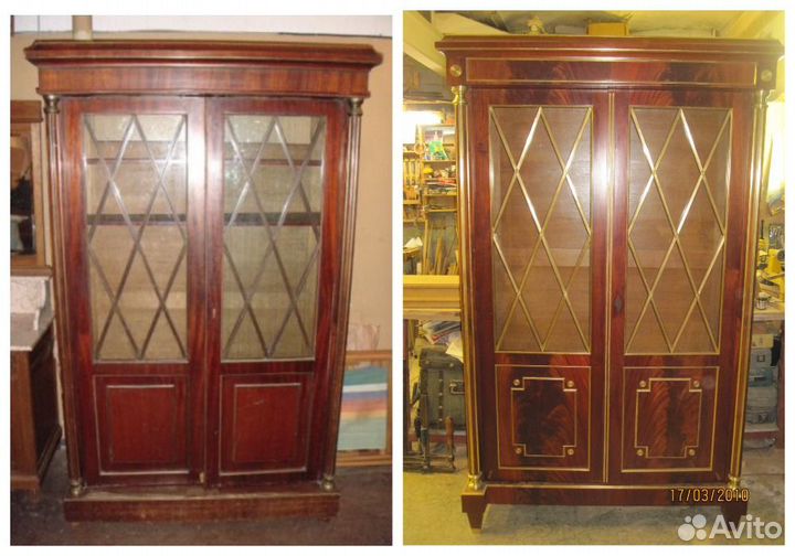 Реставрация мебели, предметов интерьера