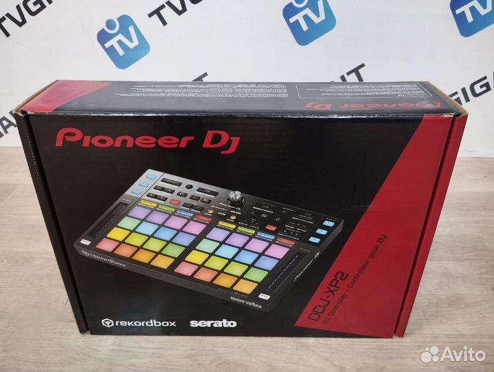 Новый DJ-контроллер Pioneer DJ DDJ-XP2 EU, черный