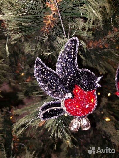 Елочные игрушки ручная работа