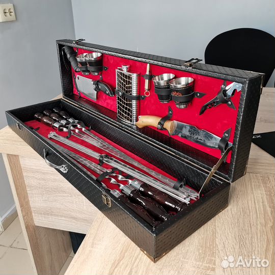 Шашлычный набор в кейсе от производителя
