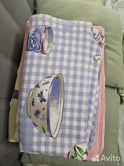 Постельное белье и полотенца бу пакетом