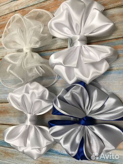 Нарядные бантики в школу, на праздник