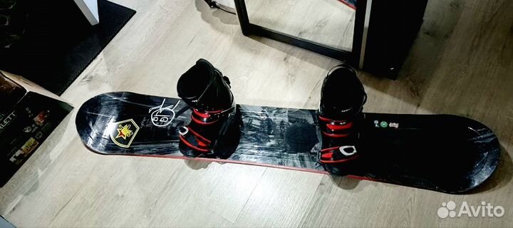 Сноуборд крепления ботинки