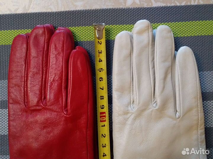 Перчатки кожа Новые