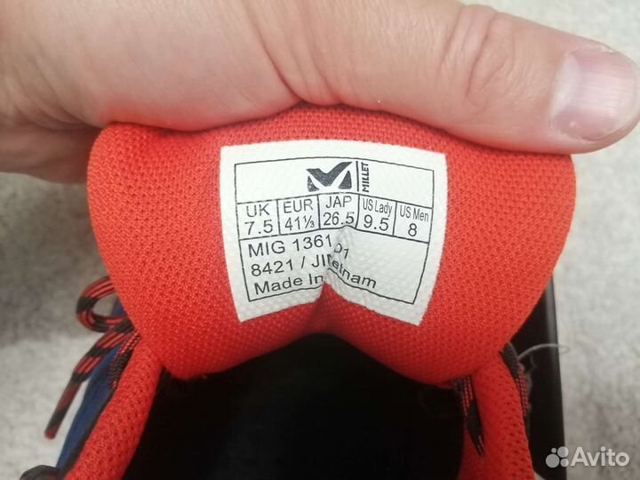 Трекинговые ботинки millet trident