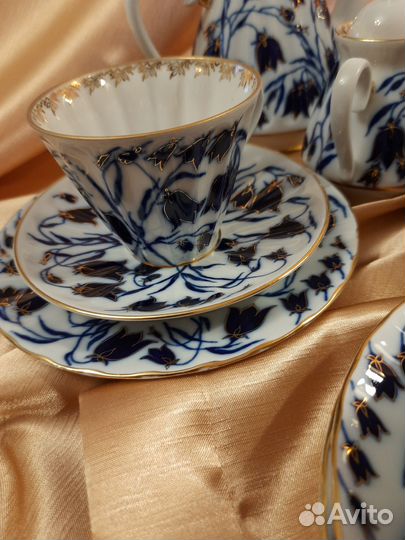 Сервиз чайный колокольчик