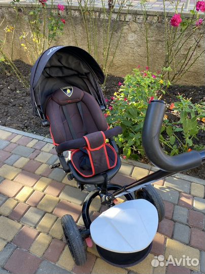 Велоcипед тpeхколесный lаmborghini