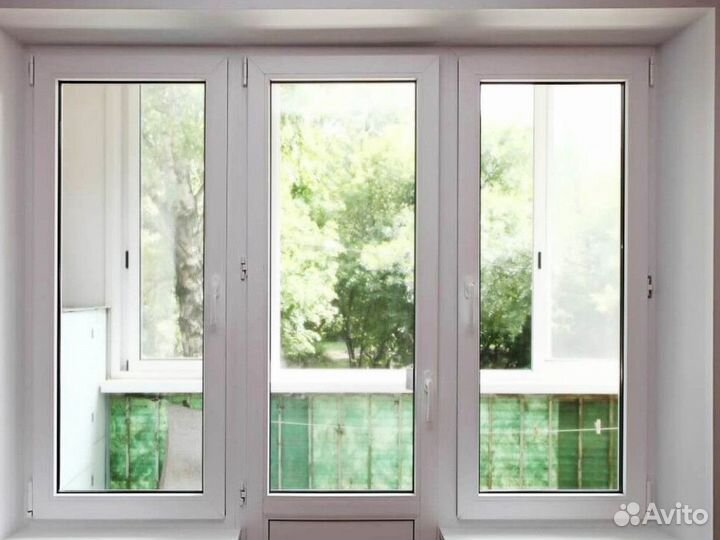 Балконный блок выход на балкон