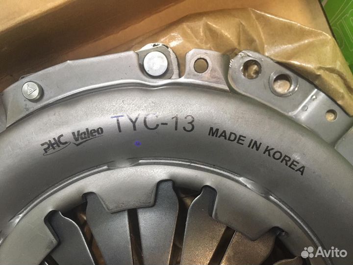 Корзина сцепления Valeo PHC Toyota TYC13 802227