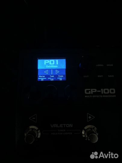 Гитарный процессор Valeton gp 100