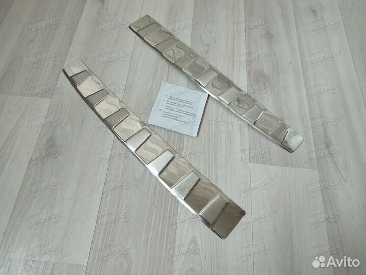 Накладка на задний бампер Kia Ceed 2012-2018