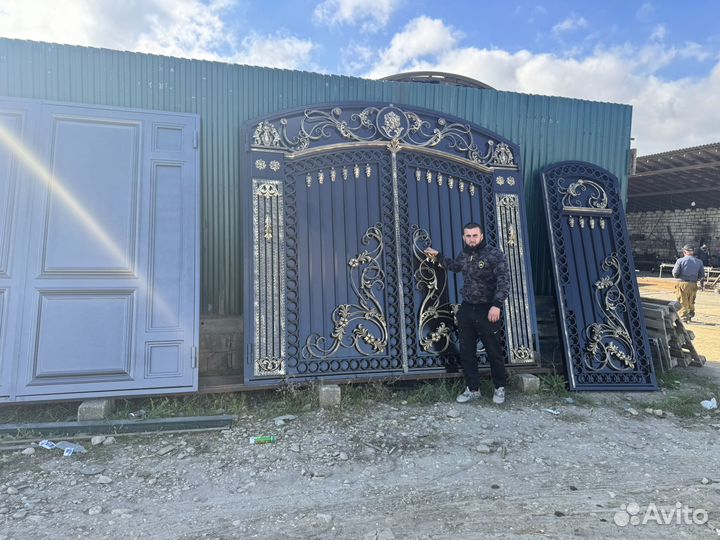 Кованные ворота