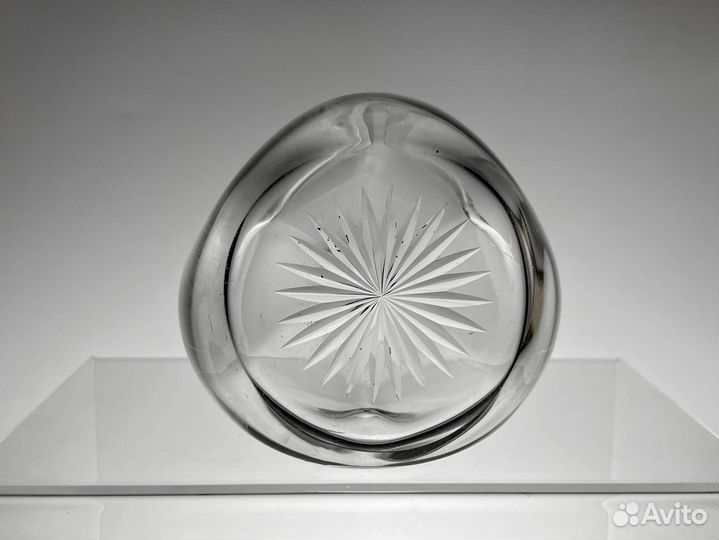 Антикварный графин, Англия, стекло, 1893-1920 гг