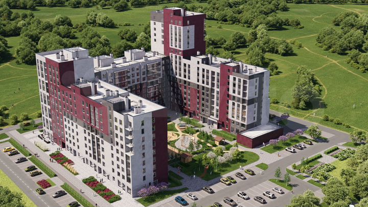 3-к. квартира, 111,1 м², 2/16 эт.
