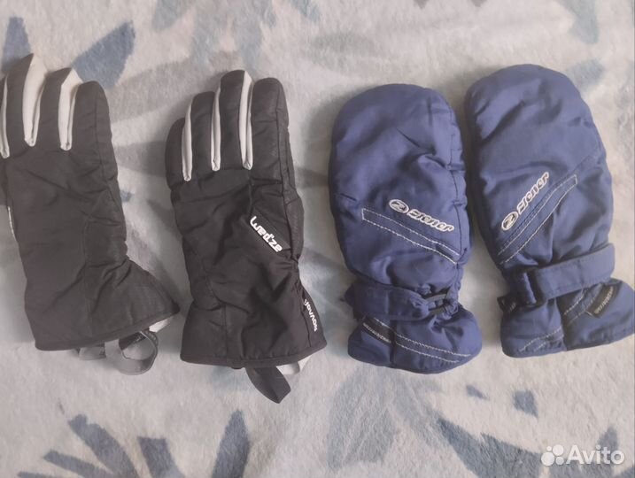 Варежки пакетом для мальчика 8-11 лет