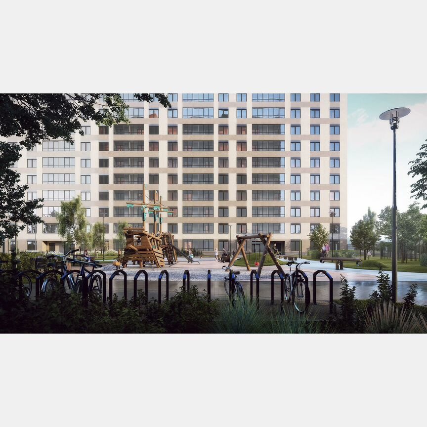 1-к. квартира, 34,8 м², 2/16 эт.