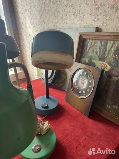 Лампа настольная СССР