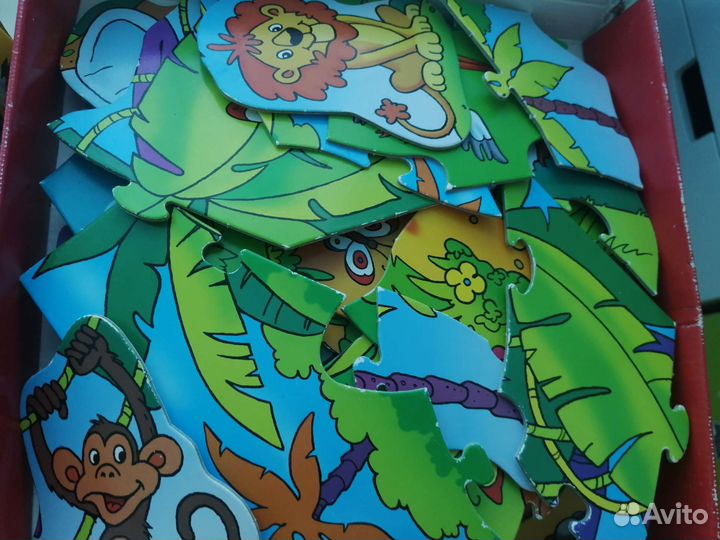 Пазлы, настольные игры для детей