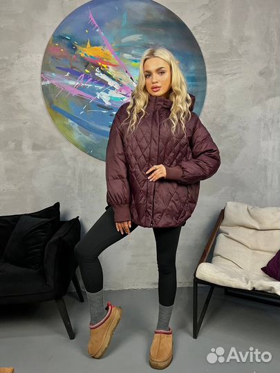 Новинка куртка женская пух перо (4 расцветки)