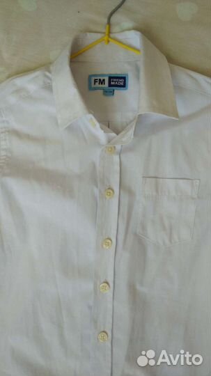 Рубашка белая 116-128